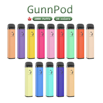 GunnPod 2000 Puffs Authentic | All Flavours