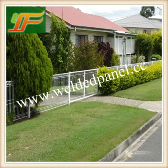 PVC coated Garden fencing /Double roll top fencing