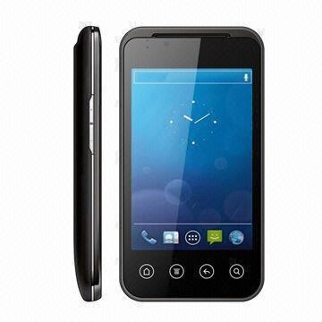 3.5-inch Mobile Phones, 2.0-megapixel Camera, WCDA+GSM MTK6573 + Google's Android 2.3.4 OS/Wi-Fi