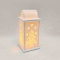 Lanterna de vela LED de cerâmica oca Star Tree