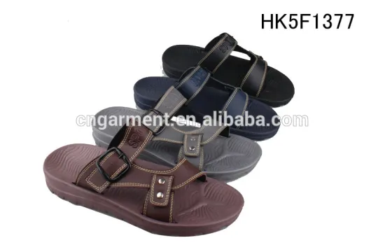 Top Quality EVA man slipper Soft PU Shoes