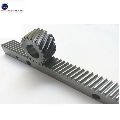 Linear Stage Motion with Helical Gear Rack and Pinion Drive