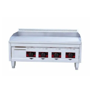 PL748 Kitchen catering Equipment Stainless Steel commercial LPG GAS griddle for grill foods Good Price