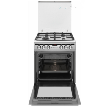 Black Freestanding Electric Cooker Gas Stove