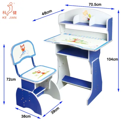kids study table chair 2070