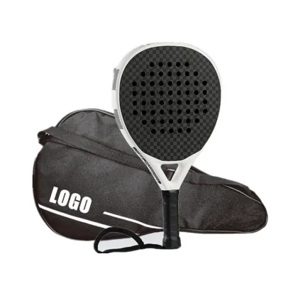 Custom Design Carbon Fiber Padel Racket Diamant Logo