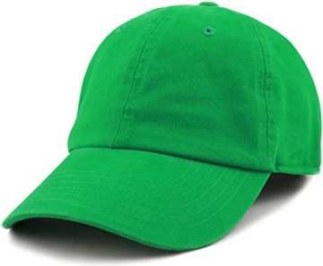 Cotton Unstructured Solid Baseball Cap