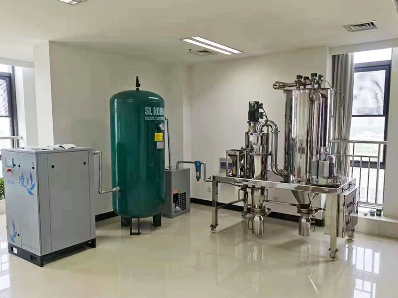 Air pulverizer for laboratory use 2