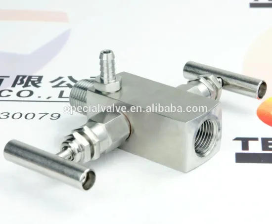 stainless steel OEM Two way manifold valves