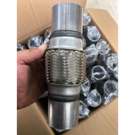 Stainless Steel Exhaust Bellows Flex Hose for Universal Cars