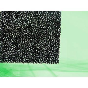 Activated carbon sponge filter mesh