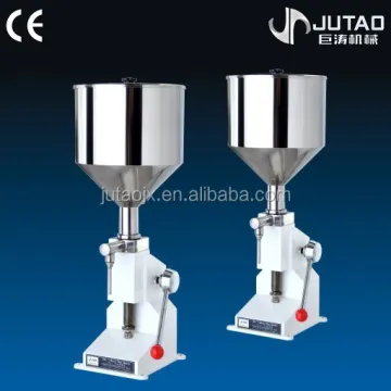 Hot sale manual small portable liquid filling machine