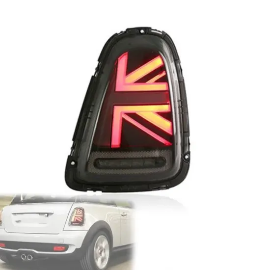 UK Flag Design LED Tail Light Upgrade for BMW Mini R55/R56/R57 (2007-2013)