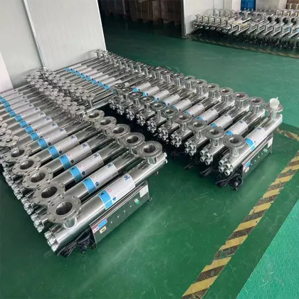 UV Germicidal Device for Wastewater Treatment