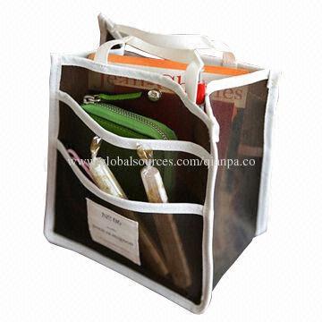 Web Material Cosmetic Handbag