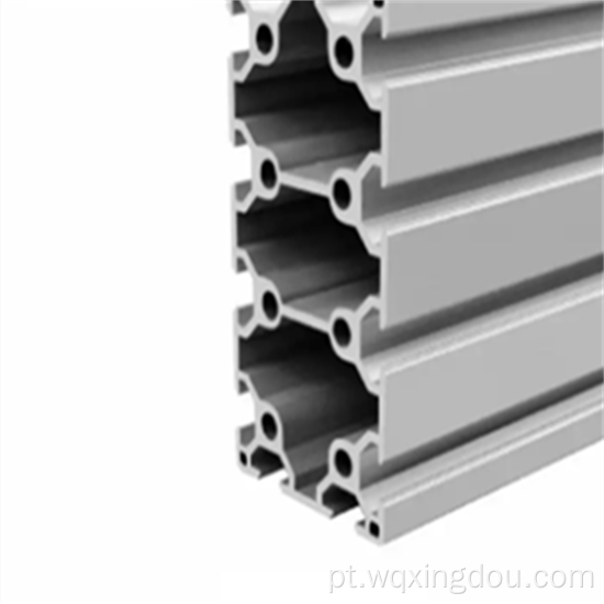 Perfil de extrusão de slot h t perfil de alumínio industrial