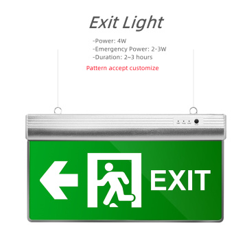Commercial Acrylic Board Exit Sign