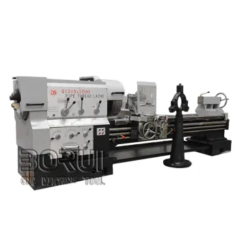 Used Horizontal Pipe Threading Machine Lathe Q1319 Q1322 Q1327