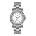 Prave Band Diamond Dial Dress Women Women Watches