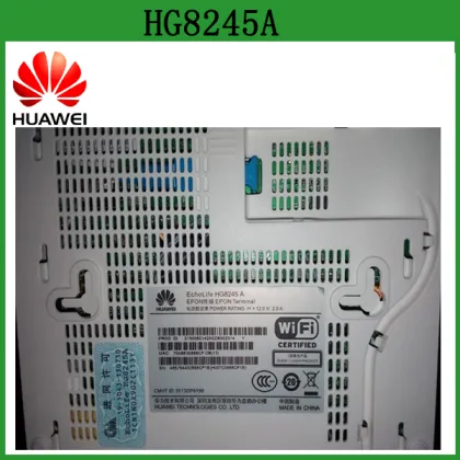 China Supplier Huawei HG8245A Fiberhome GPON ONU with WiFi