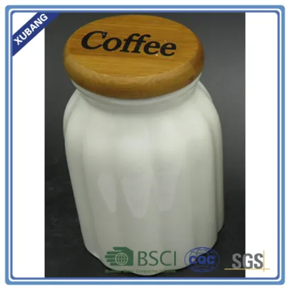 Milk bottle shape mini jar small ceramic jar mason jar with lid