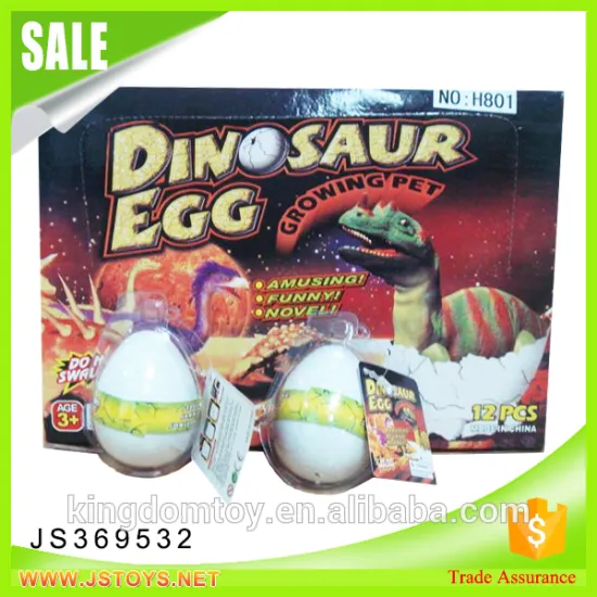 Made in China growing dinosaur egg toy quality funny