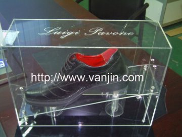 acrylci shoe display stand