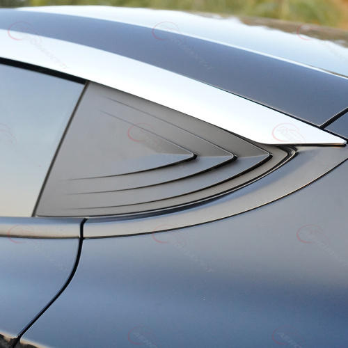Tesla Model3 triangular blinds