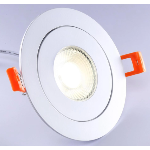 LED -Downlight -Lampe eingebraucht