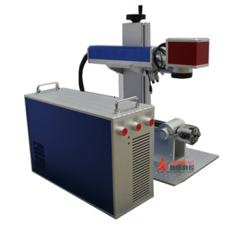 Rotary Desktop Fiber Laser Marking Machine