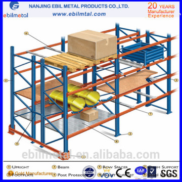heavy duty warehouse pallet rack