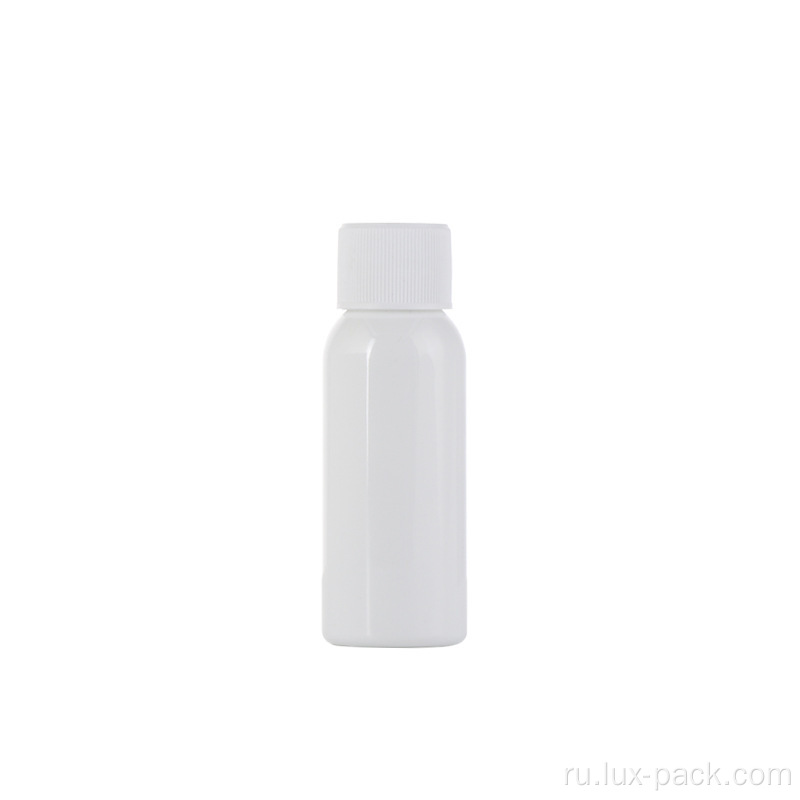 50 мл маленького пластикового контейнера жидкий химический реагент