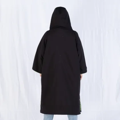 Short sleeves surfing change robe