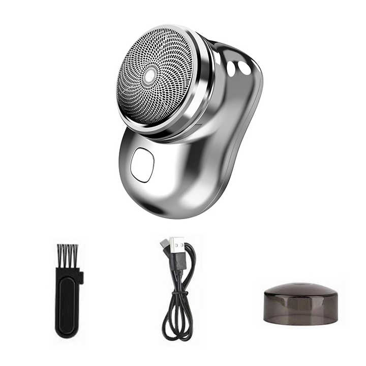 Mini rasurador eléctrico portátil sin dolor para hombres