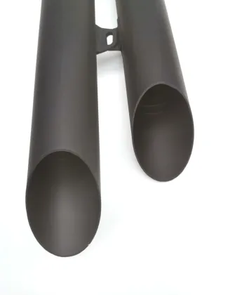 QJMOTOR QJ150 3F 3B 18F 18R Motorcycle Exhaust Middle Pipe Slip-On