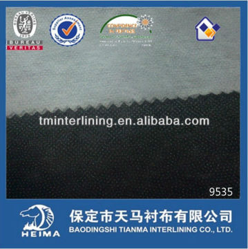 Factory price nonwoven fusible interlining fabric