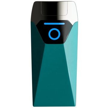 Jobon Metal USB Rechargeable Luxury Cigarette Lighter with Double Electric Arc and LED Display