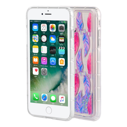 Quick Sand Waterfall Feathers iPhone Cases