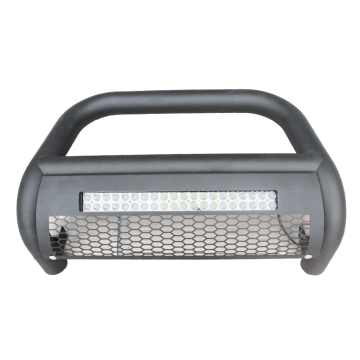 Equipped with LED long light iron front bumper