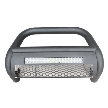 Equipped with LED long light iron front bumper