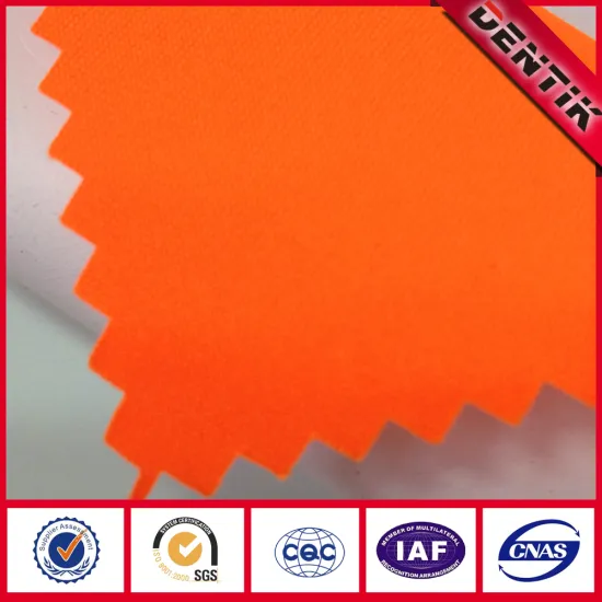 2-layer PTFE bonded fluorescent fabric waterproof oxford fabric