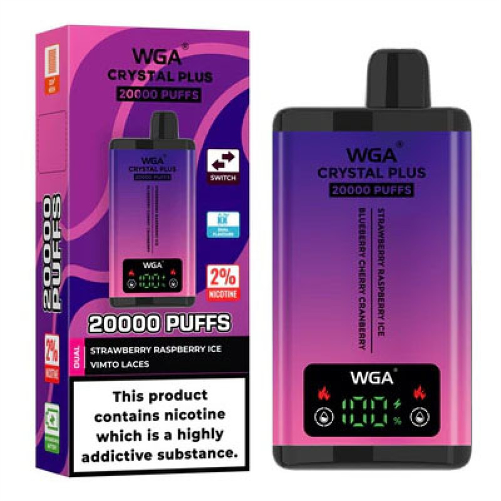 WGA Crystal Plus 2000 Puffs Châu Âu Bán buôn