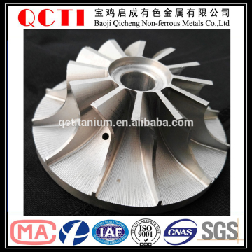 Precision Casting Titanium Impeller for Auto Parts