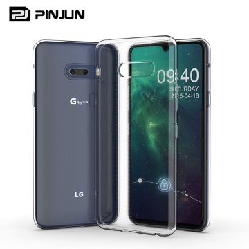 حالة هاتف TPU الشفافة الشفافة للغاية لنماذج LG G8X ThinQ &amp; W Series 5G