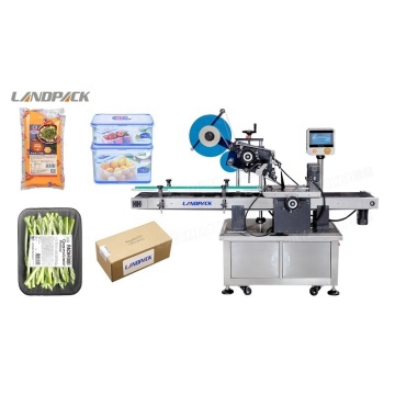 Auto Top Flat Plane Labeling Machine for Box, Cup, Carton, and Bottle