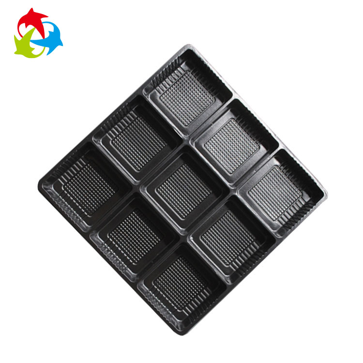 Food grade insert plastic cookie blister trays