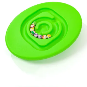 Four-Wheel Plastic Sensory Balance Wobble Board for Kids: An Interactive Outdoor Sports Toy for Early Education