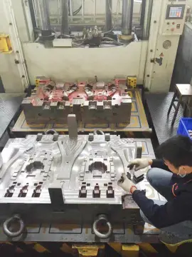 Automobile seat base mold