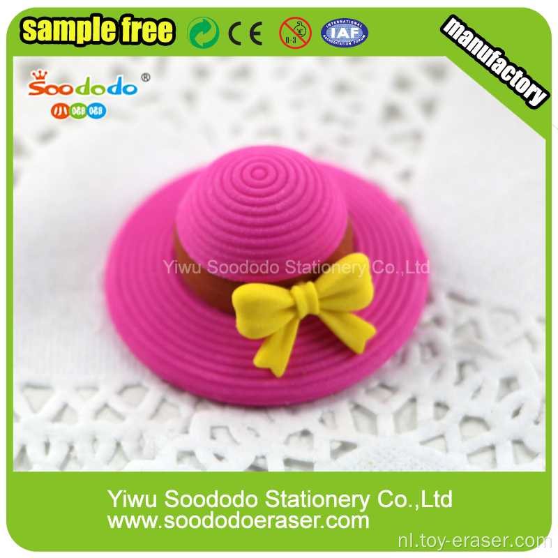 3D Cute Cake Shaped Eraser beeldscherm doos verpakkingseenheid