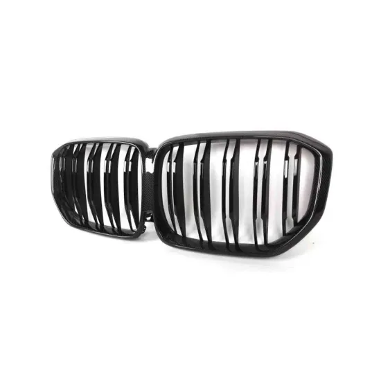 Gloss Black Carbon Fiber Grille for X5 Series G05 x5m F95 (2019-now)